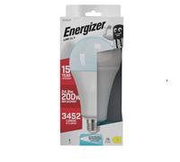 Energizer Led Gls Light Bulb E27 Es Edison Screw 24.9W 6500K Daylight 3452 Lumens 200W Equivalent Non-Dimmable