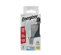 Energizer 5.2W 470lm E14 SES Golf LED Bulb Opal Daylight 6500K
