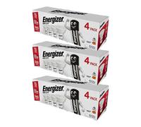 Energizer Led Gu10 Spotlight Bulb 4.2W (50W Replacement) - Pack Of 12 Led Bulbs (Cool White, 50W Equivalent Non Dimmable)