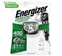 Energizer LED Head Light Torch Lamp Vision Ultra HD 200│300│350│400 │450 Lumens [EEK: A]