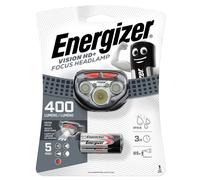 Energizer LED Head Torches HD Vision Headlamp Waterproof Night Vision Red LED