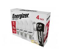 Energizer Led Opal Candle Non-Dimmable Bulb Multi Colour (Ses (E14) 470 Lumen 5.9W Pack Of 4)