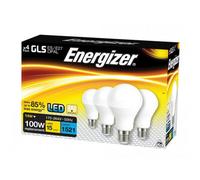 Energizer Led Opal Gls Non-Dimmable Bulb Multi Colour (Es (E27) 1521 Lumen 12.5W 4 Pack)