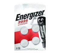 Energizer Lithium Coin Batteries - Cr2025 - Pack Of 4 - 3V Button Cell Batteries For Car Keys - Cameras - Toys & Small Electronics