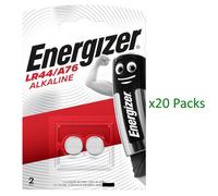 Energizer LR44 1.5V Alkaline Button Cell Batteries A76 LR 44 AG13 357 L1154