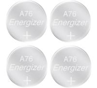 Energizer LR44/A76 Alkaline Batteries, 1.5V, Pack of 4