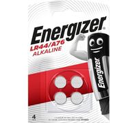 Energizer Button Cell Batteries LR44 1.5V Alkaline 4 Pieces