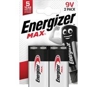 Energizer Max Power 9V Battery Heavy Duty Batteries 6F22 PP3 LR22 Smoke Alarm