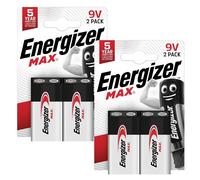 Energizer XMS22BATT9V Battery Packs 2 x 9V