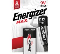 Energizer MAX Alkaline 9V Battery - 1 Pack