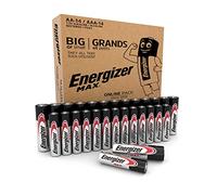 Energizer Max - AA + AAA Batteries (28 Combo Pack) - Double A and Triple A 1.5V Battery - Long Lasting Alkaline Power - 100% Recyclable Plastic Free Packaging - 10 Year Shelf Life [Amazon Exclusive]
