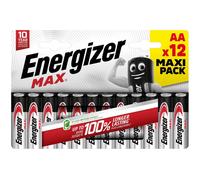 Energizer Max AA Battery (Pack of 12) E303324900
