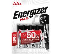 Energizer E91BP-4 AA Alkaline 4 Pk Batteries