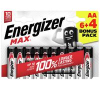 Energizer Max AA Batteries - Pack of 10