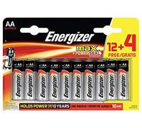 Energizer Max AA Batteries, Pack of 16