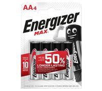 Energizer Max AA Batteries - Pack of 4