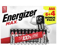 Energizer Max AAA Batteries - Pack of 10