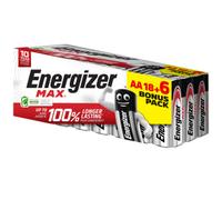 Energizer Max AA Batteries 18 plus 6 Bonus Pack of 24, none