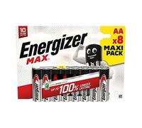 Energizer E303324700 Max AA Battery Alkali-Manganese 1.5V 8 pc(s)