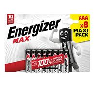 Energizer Max AAA Batteries - Pack of 8
