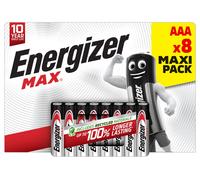 Energizer MAX Alkaline AAA Batteries, 8 each