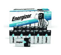 Energizer Max Plus 9V Alkaline Batteries - Pack 20