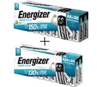Energizer Max Plus AA + AAA Bundle Value Pack