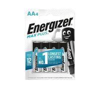 Energizer Max Plus Aa Alkaline Batteries - 4 Pack For Reliable Long-Lasting Power