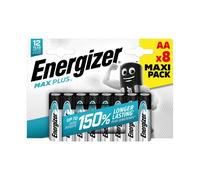 Energizer Max Plus AA Battery High Drain Devices Pack of 8 Long Expiry