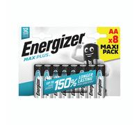 Energizer E301324600 Max Plus Mignon (AA) of 8 Chrome