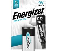Energizer MAX PLUS Alkaline 9V Battery - 1 Pack