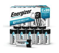 Energizer Max Plus C Alkaline Battery (Pack of 20) 423341