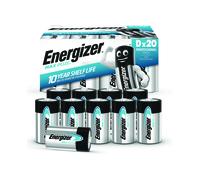 Energizer Max Plus D Alkaline Battery For Everyday Devices Pack of 20