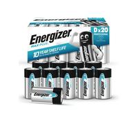 Energizer Max Plus D Alkaline Battery (Pack of 20) 423365