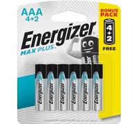 Energizer Max Plus Promo-Packs Battery, Size AAA, Pack of 4Plus2 Blister Card - 4+2 حجر تيتينوم ريموت