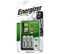 Energizer Maxi Battery Charger UK with 4 AA NiMH Rechargable Batteries