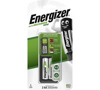 Energizer MINI ACCU Charger For AA AAA Batteries + 2 AA 2000mAh Rechargeable