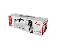 Energizer Modern LED Energy Saving Lightbulb, GU10, 5 W, Cool White, 4 Pack