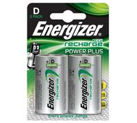 Energizer - Nimh Rechargeable D Batteries 2500Mah - 2 Pack