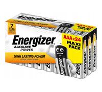 Energizer Power Micro (AAA) Battery Alkaline Manganese 1.5 V Pack of 24