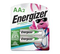 Energizer Power Plus Rechargeable AA Batteries (2 Pack), Double A Batteries