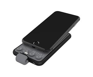Energizer Powerbank 4000mAh external battery, mobile phone and tablet charger with 2.1A for Apple iPhone and Apple iPad with suction cups for mounting on the device - PP4002A_BK