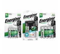 Energizer Pro Recharge Kit - Pro Charger + Extreme AA & AAA Batteries