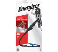 Energizer Reading Light, Book Light, Lightweight with Easy Clip, Batteries Included, Black (Battery Powered)
