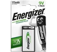 Energizer Recharge Power Plus Rechargeable 9V Battery 1 Pack