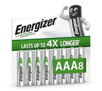 Energizer AAA Rechargeable Batteries – Recharge Power Plus, 700 mAh NiMH, 8 Pack