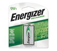 Energizer Rechargeable 9V Battery, NiMH, 175 mAh, 1 Count