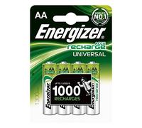 Energizer Rechargeable AA 1300mah 4pk Batteries * BOX OF 2 *