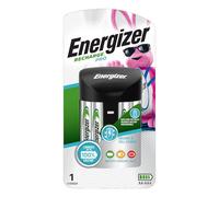 Energizer Rechargeable AA and AAA Battery Charger (Recharge Pro) with 4 AA NiMH Rechargeable Batteries, Auto-Safety Feature, Over-Charge Protection