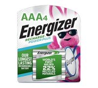 Energizer Rechargeable AAA Batteries, Recharge Power Plus Triple A Battery Pre-Charged, 4 Count
